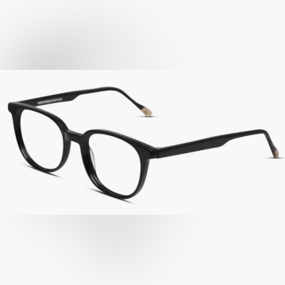 LENSCRAFTERS EC2004 1001 BLACK GLASSES FRAMES (NO LENSES) in Case
